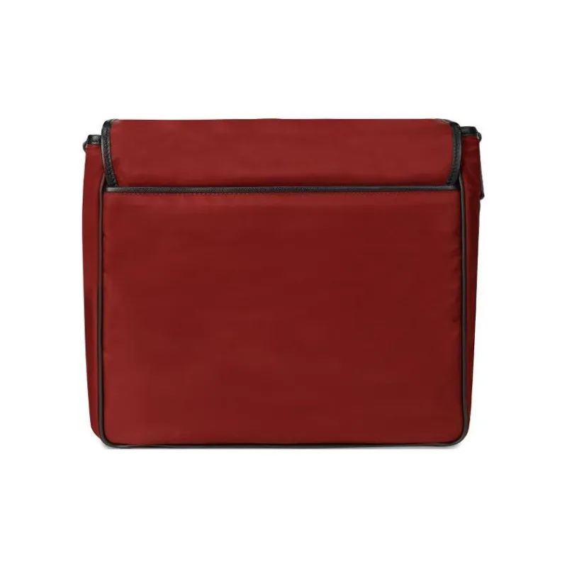 EMPORIO ARMANI Nylon Shoulder Bag Crossbody Bag Men's Red-2