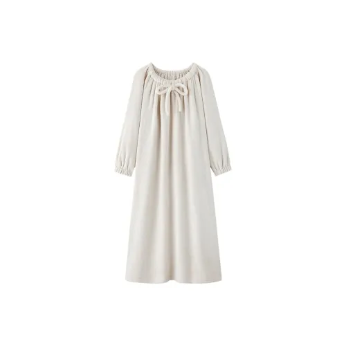 ZHOUMIAO Long-Sleeved Dresses Women's