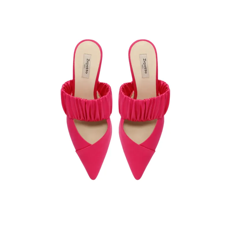 Repetto Wrap-toe Slippers Women's Red-3