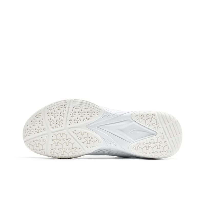 LiNing Flying Falcon Slip Resistant, Abrasion Resistant, Breathable Low Top Badminton Shoes Unisex White-4