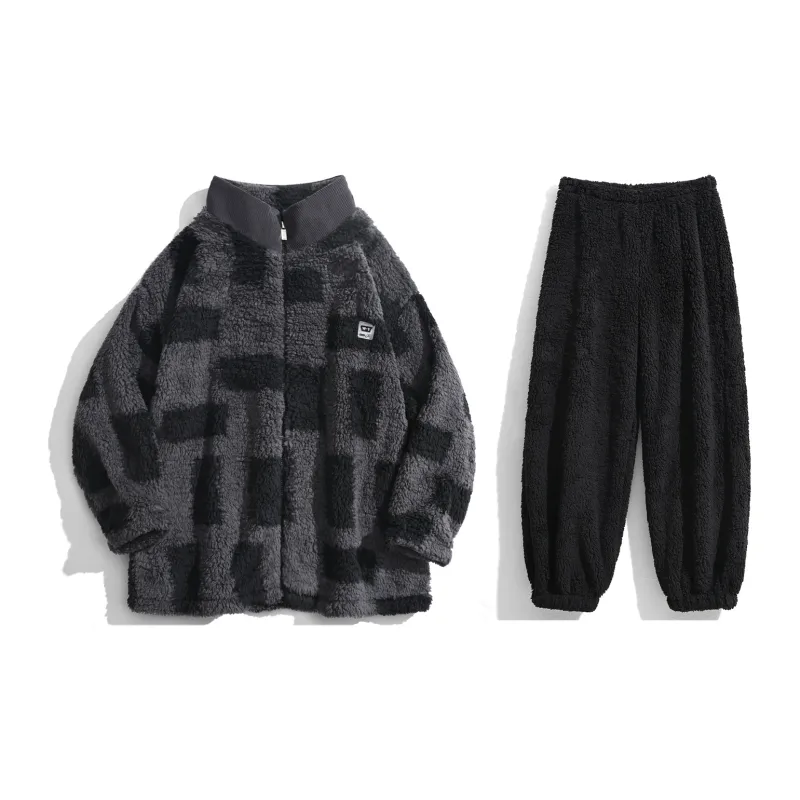 Same Language Men Pajama Sets-0
