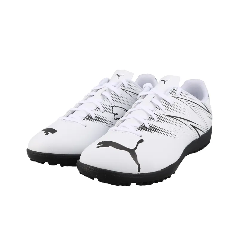 PUMA Attacanto TF Turf Soccer Shoes Men's White-2