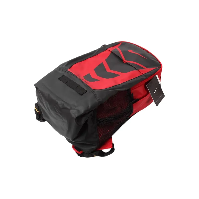 Nike Polyester Backpack Medium Size Men's Black & Red-4