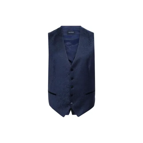 Tagliatore V-neck Button-down Waistcoat