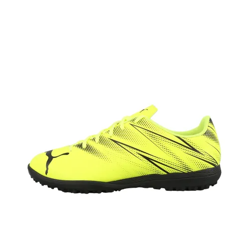 PUMA Attacanto TT Rubber Broken Studs Durable Breathable Soccer Shoes Men's Yellow