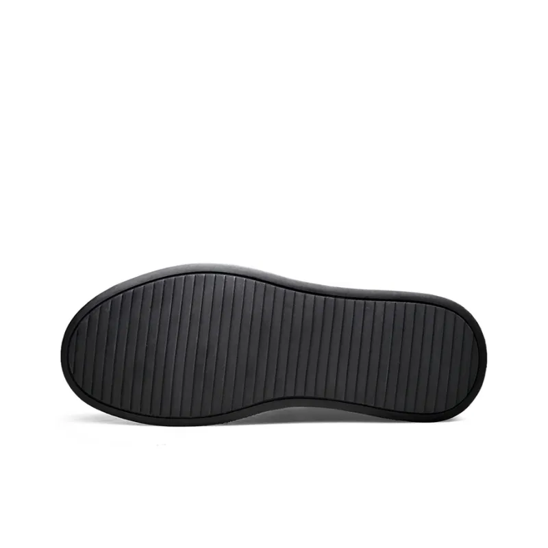 YEDANI High-Top Skateboard Shoes Men's Black-9