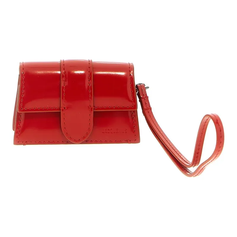 Jacquemus Le Porte Bambino Mini Flap AirPods Case-0