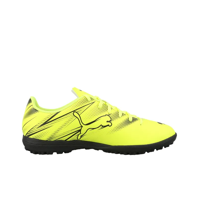 PUMA Attacanto TT Rubber Broken Studs Durable Breathable Soccer Shoes Men's Yellow-1