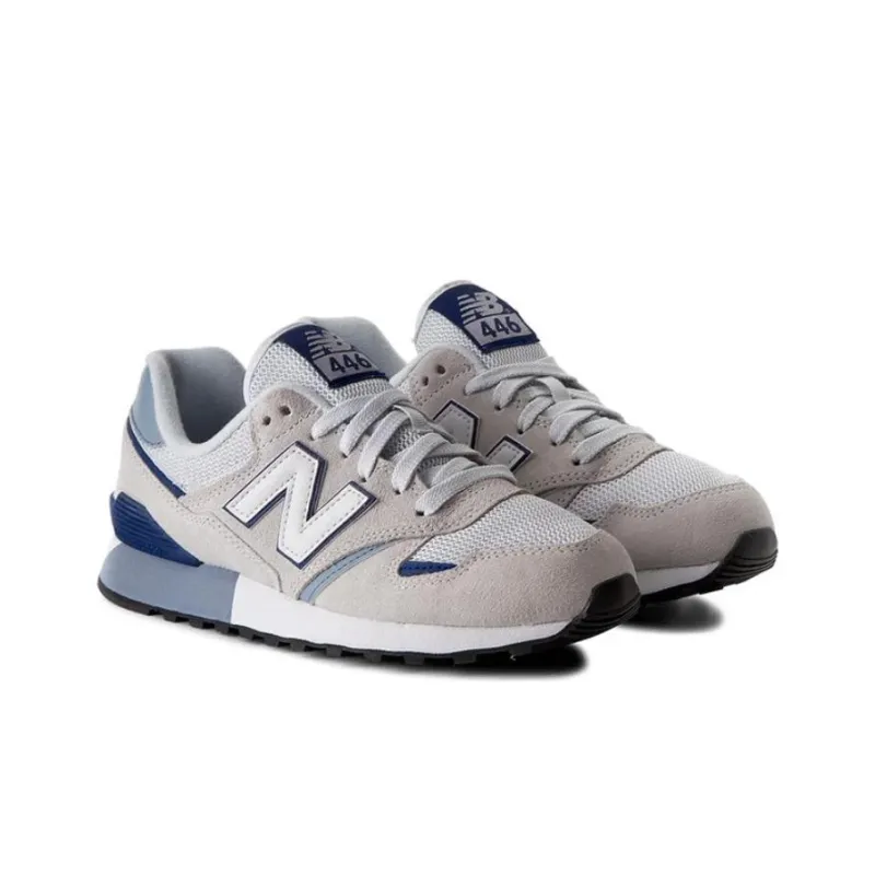 New Balance 446 Series Gray White D Wide-3
