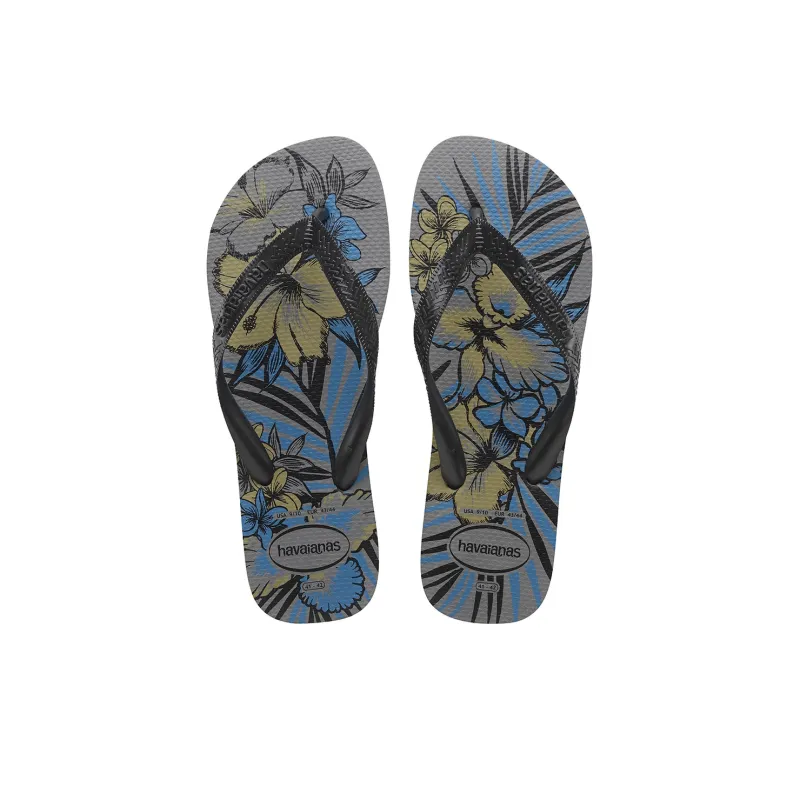 Havaianas Aloha Fc Flip Flops Men's Gray-3