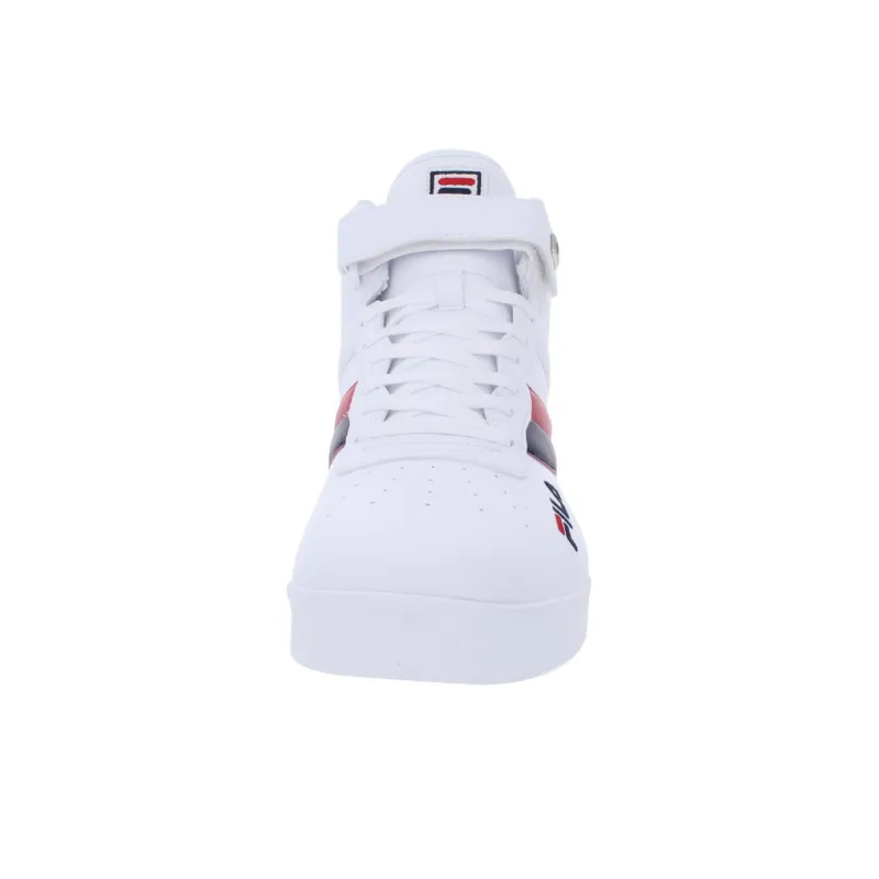 FILA Vulc 13 Warm Slip-Resistant Mid-Top Skateboard Shoes Men's White-1