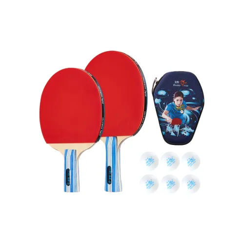 DOUBLEFISH Ping Pong Paddles Unisex All Wood
