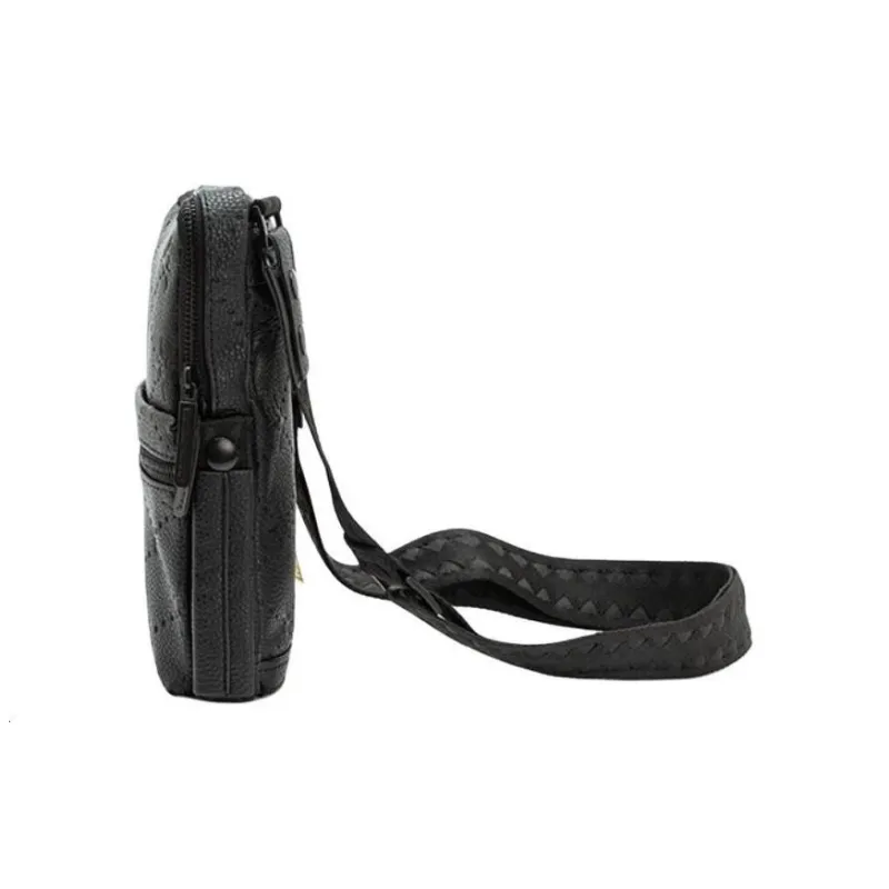 SPRAYGROUND PU Shoulder Bag Unisex Black-2