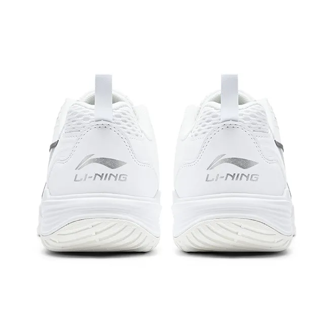 LiNing Flying Falcon Slip Resistant, Abrasion Resistant, Breathable Low Top Badminton Shoes Unisex White-3