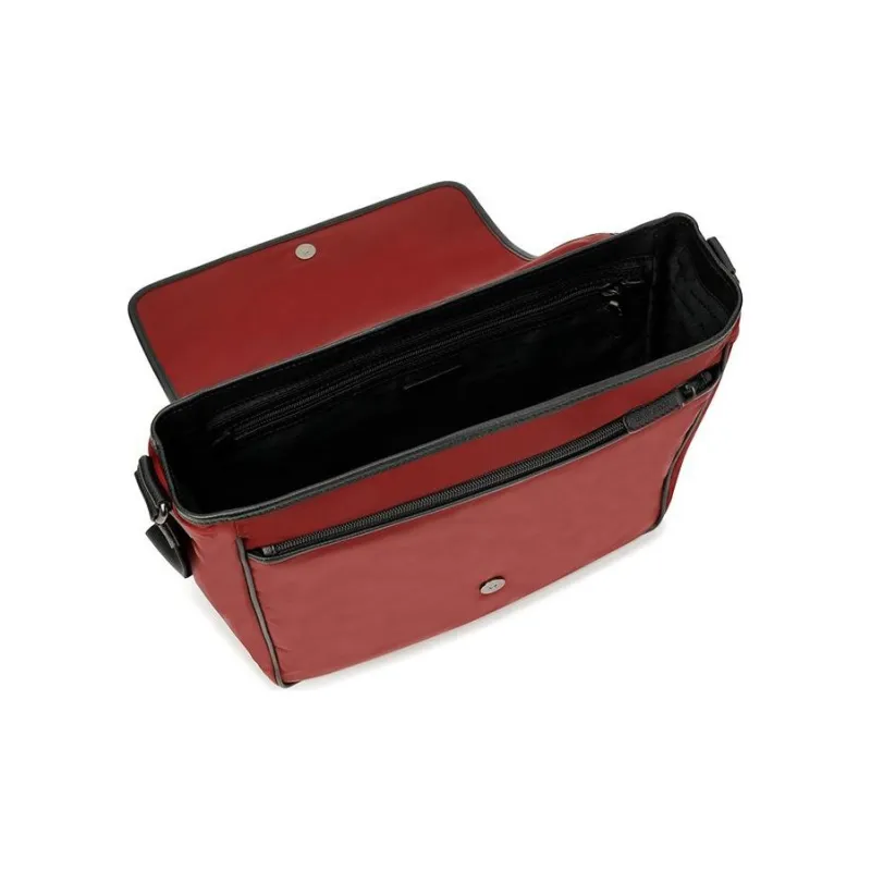 EMPORIO ARMANI Nylon Shoulder Bag Crossbody Bag Men's Red-4