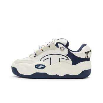 Champion CloudNine V1 Cloud Cotton Shoes Anti Slip Wear Resistant Low Top Skateboard Shoes Men's Navy Blue
