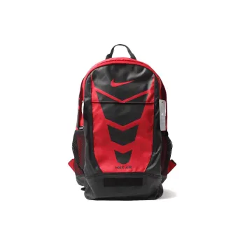 Nike Polyester Backpack Medium Size Men's Black & Red