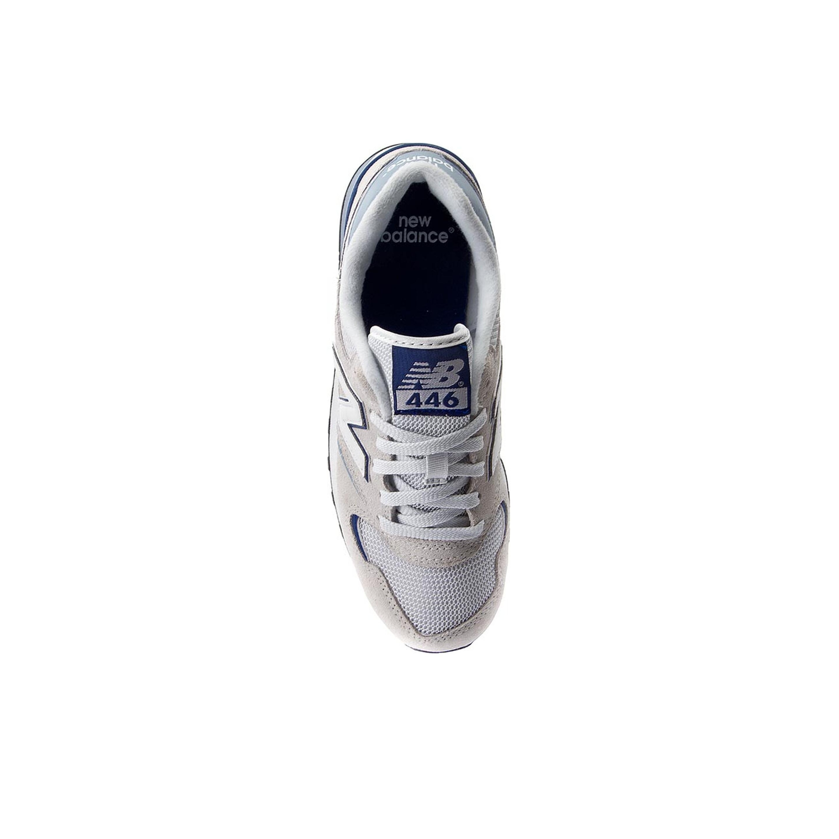 New Balance 446 Series Gray White D Wide