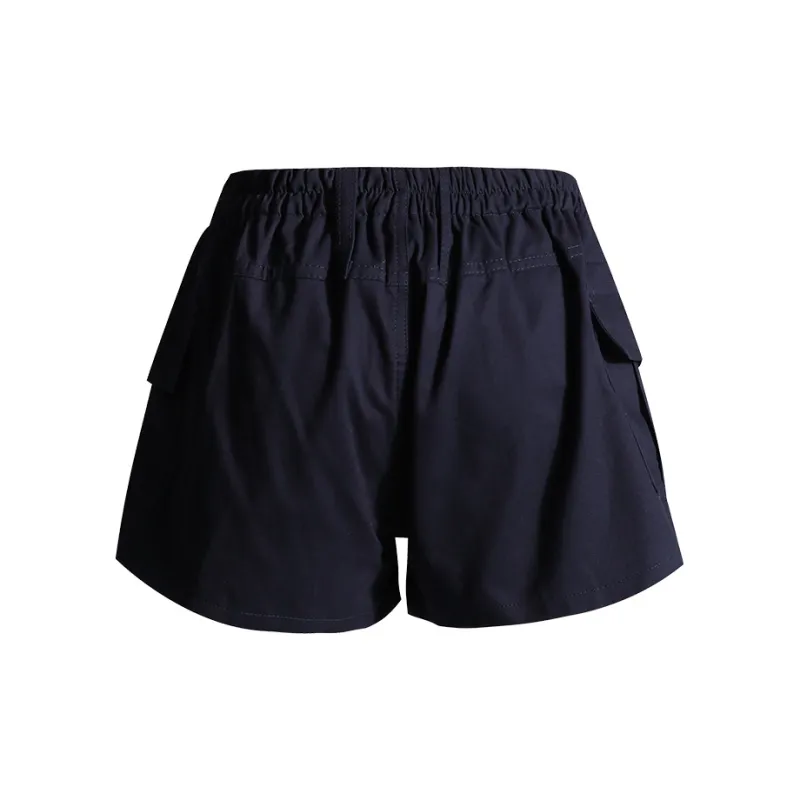 ZAZN Casual Shorts Women's Workwear Blue-1