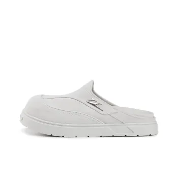 RASS DARTS 02 Müller Wrap toe Slippers Unisex Gray White
