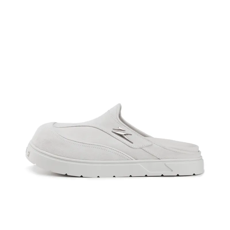 RASS DARTS 02 Müller Wrap toe Slippers Unisex Gray White-0
