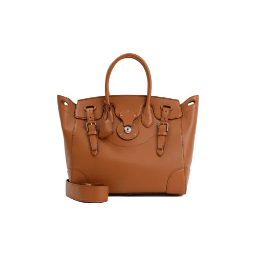 Ralph Lauren Soft Ricky 33 Leather Tote Bag