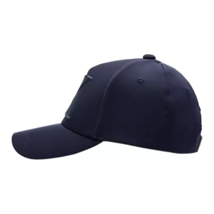 ARMANI EXCHANGE Elastomultiester Baseball Caps Men's Navy Blue-3