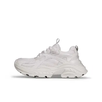 WANDER AROUND Cushioning Height Increasing Lightweight Low-Top Chunky Sneakers Women's White