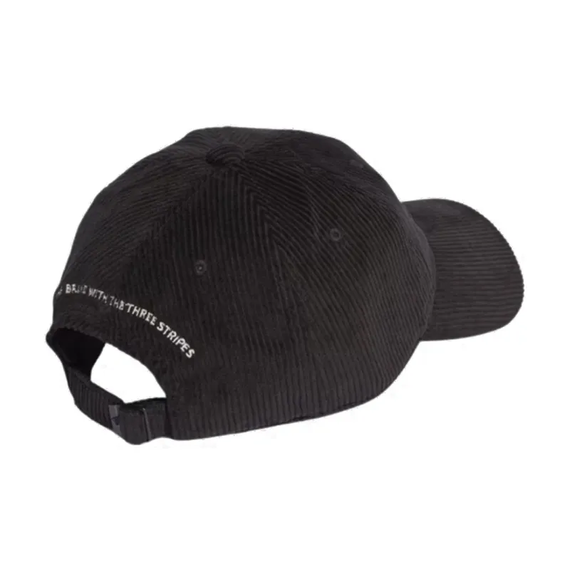 Adidas Corduroy Baseball Caps Unisex Black-1