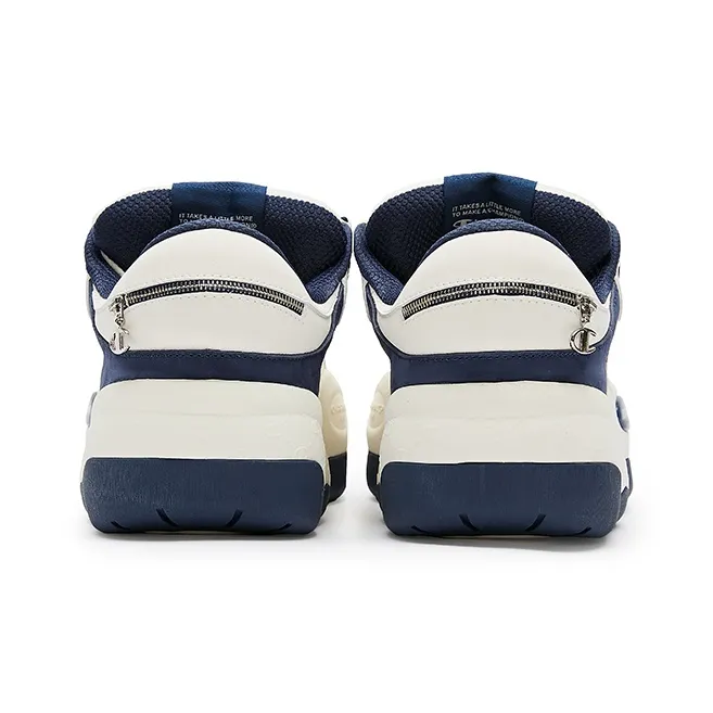 Champion CloudNine V1 Cloud Cotton Shoes Anti-Slip Wear-Resistant Low-Top Skateboard Shoes Men's Navy Blue-3