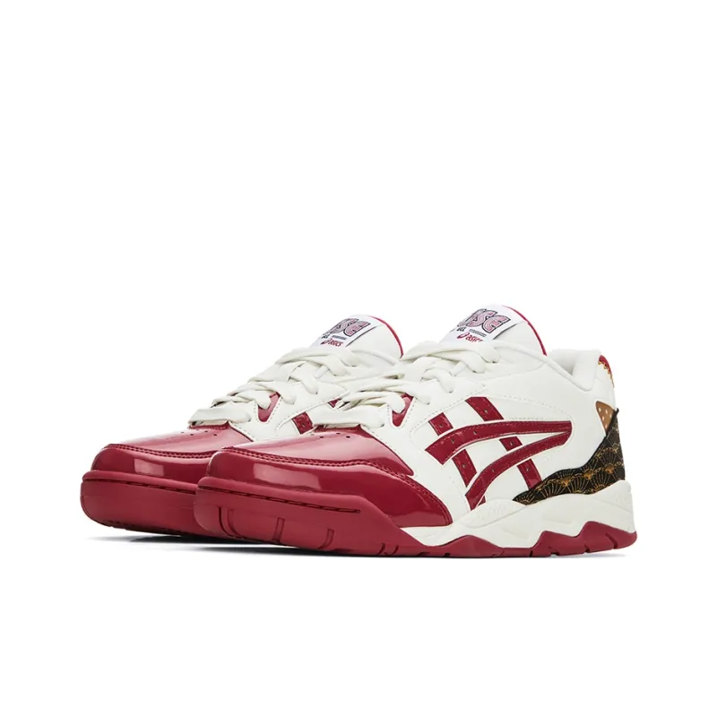 Asics Gel Fuse Basketball Shoes 'White Red'-2