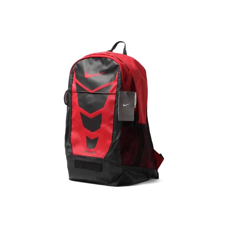 Nike Polyester Backpack Medium Size Men's Black & Red-1