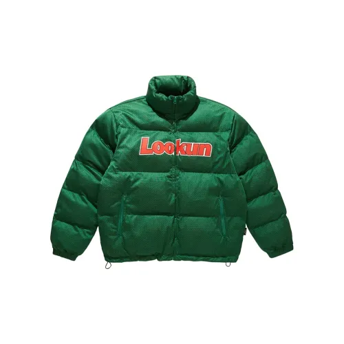 LOOKUN Puffer Jackets Unisex Green