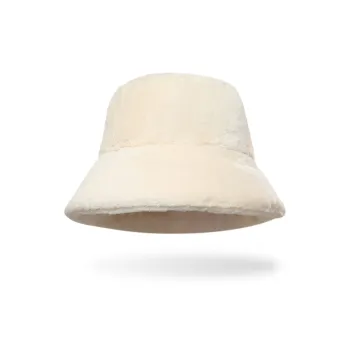 MT·MIT Solid Color Thickened Warm Bucket Hats Women's