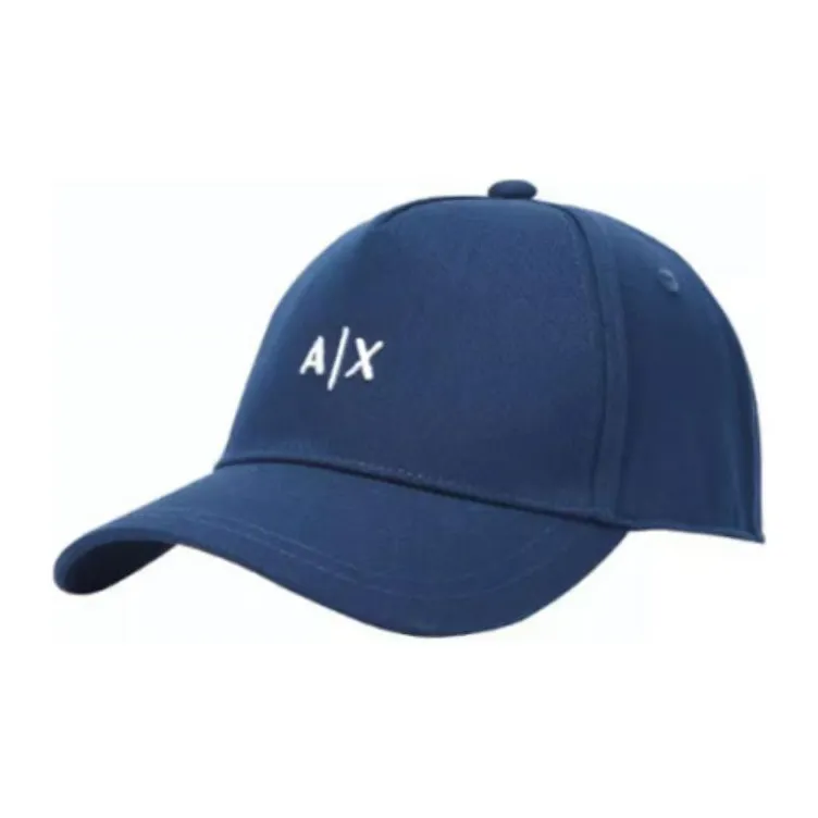 ARMANI EXCHANGEAE Cotton Polyester Baseball Caps Men's Blue-0