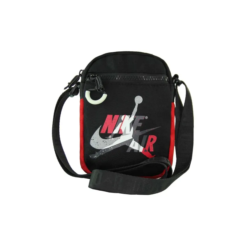 Jordan Polyester Cell Phone Pouch Shoulder Bag Crossbody Bag Regular Unisex Black-2