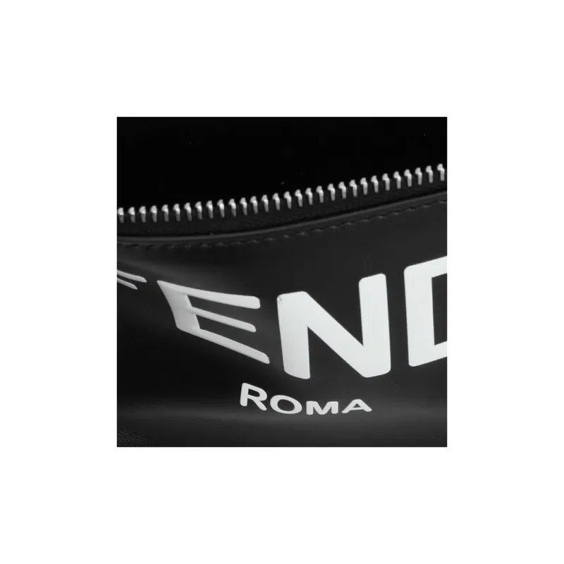 FENDI Peekaboo Calfskin Card Holder Card Holder Men's Black-3