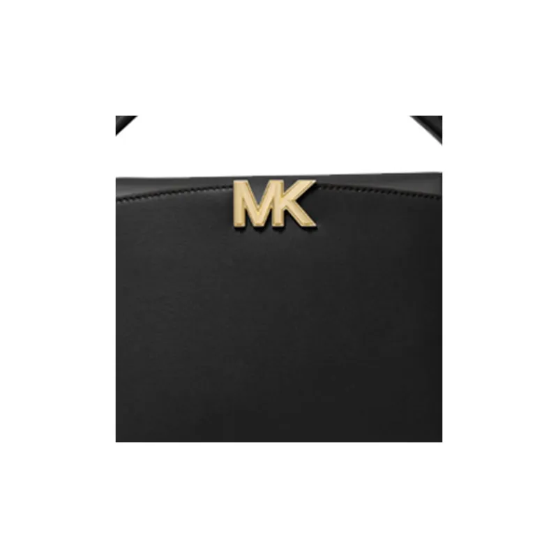 MICHAEL KORS Karlie Artificial Leather Shoulder Bag, Crossbody Bag, Handbag Medium Size Women's Black-2