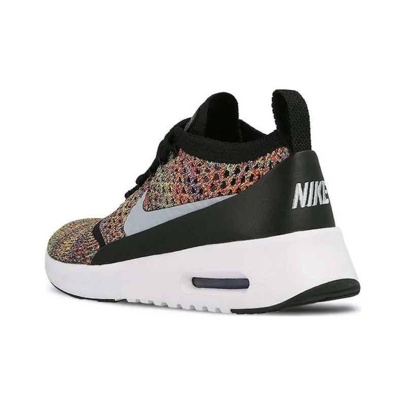 Nike Air Max Thea Anti Slip Wear Resistant Low Top Running Shoes Women's Black-3