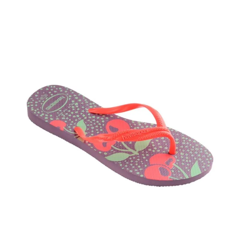 Havaianas Flip Flops Women's Fuchsia Green-1
