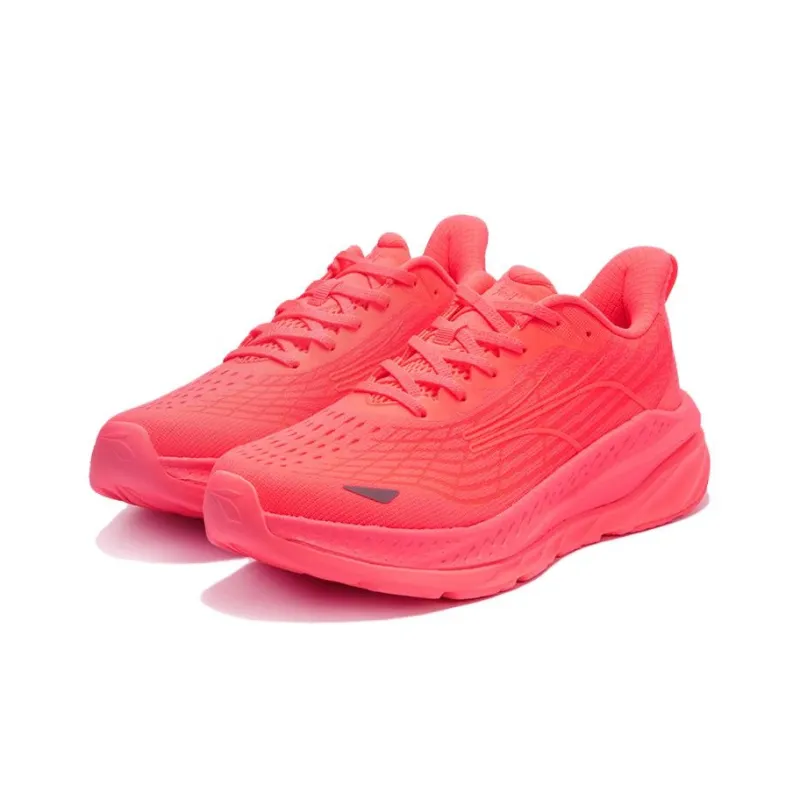 361° Red Flame 3 Anti Slip Wear Resistant Low Top Running Shoes Men's Pink-2