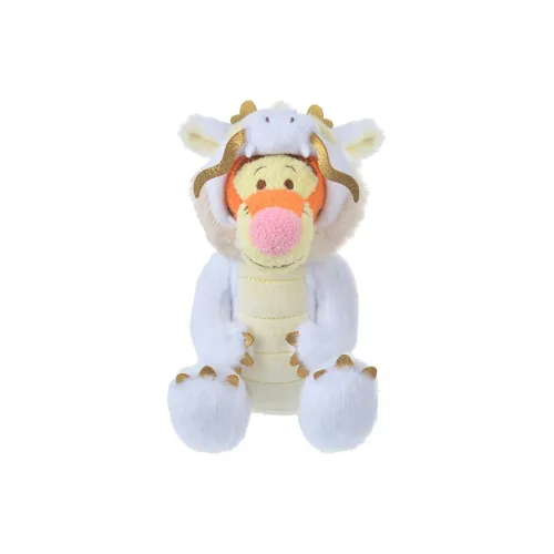 Disney Tigger Prosperous Dragon Collection Small Size Dolls Plush Doll 16cm High