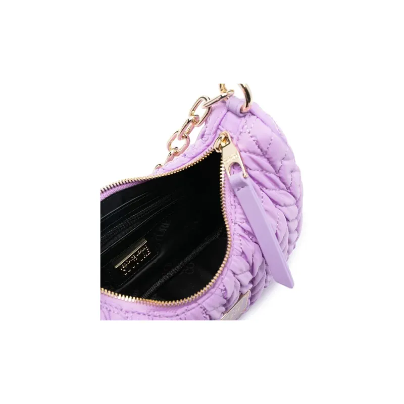 VERSACE JEANS COUTURE Polyester Portable Crossbody Bag, Shoulder Bag Women's Taro Purple-4