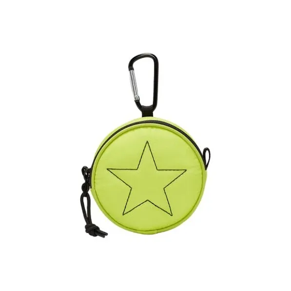 Converse Polyester Coin Purse Unisex Yellow Green-3
