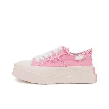 MARCHE STUDIOS Height Increasing Low-Top Canvas Shoes Unisex Pink