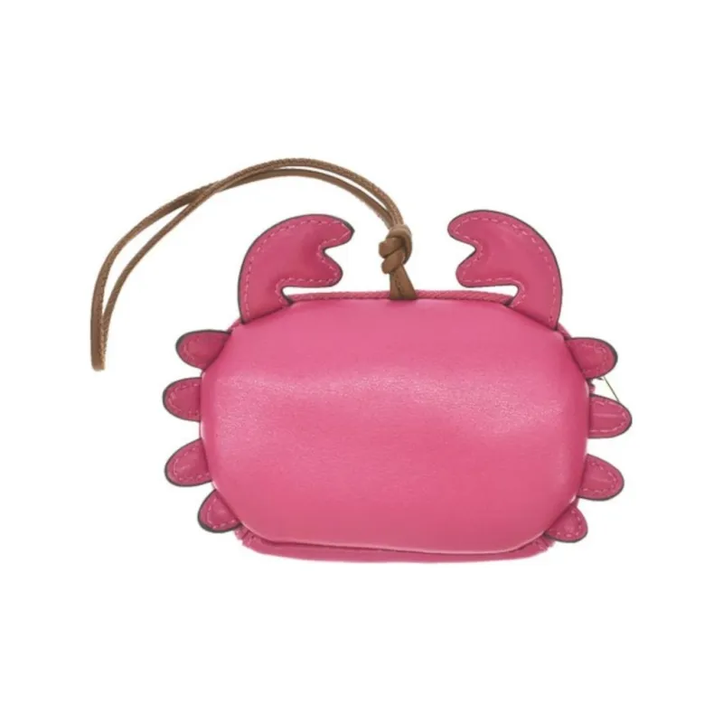 Furla Allegra Calfskin Handheld Coin Purse Women's Purple-4