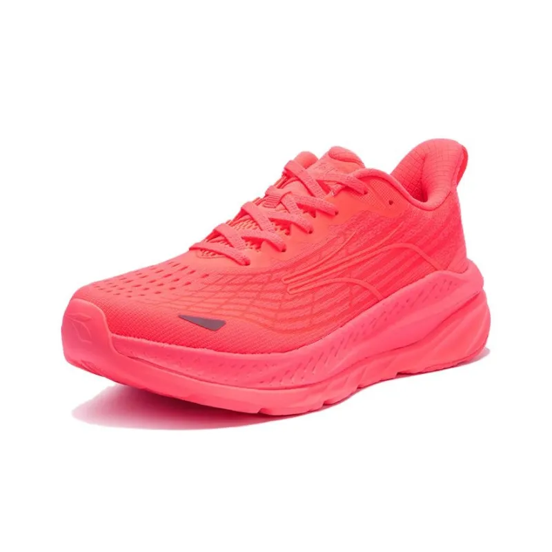 361° Red Flame 3 Anti Slip Wear Resistant Low Top Running Shoes Men's Pink-1