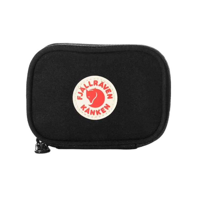 Fjallraven Kanken Polyester Clutch Coin Purse Card Holder Mini Unisex Black-3