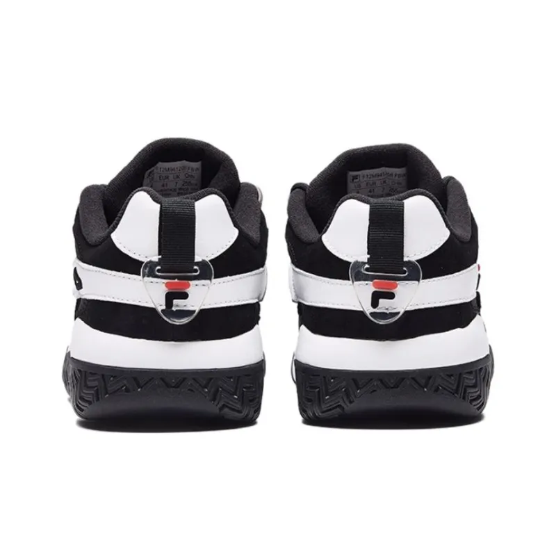 FILA Barricade Low 'Black And White'-4