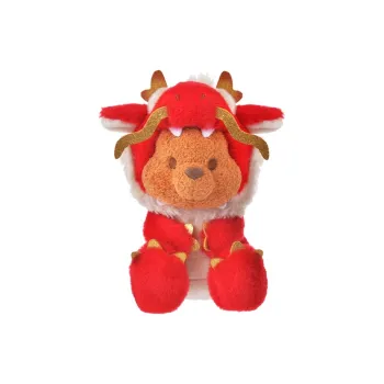 Disney Thriving 'Dragon' Collection Little Bean Prosperous Dragon Collection Small Size Dolls Plush Doll 14cm Height